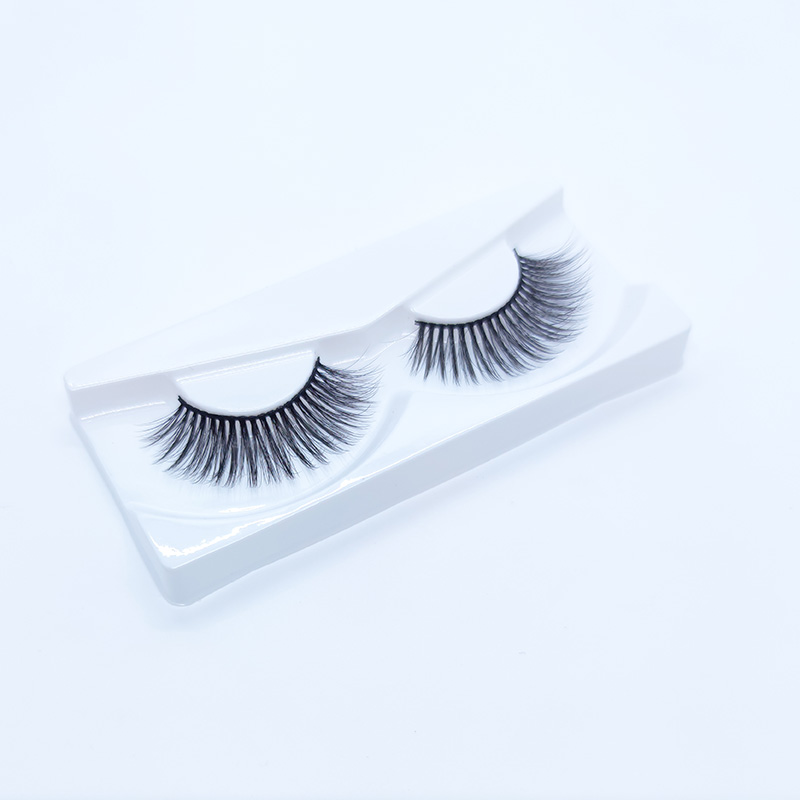 5D False Mink Lashes - Silk - Soft Dramatic Natural Look 1 pair